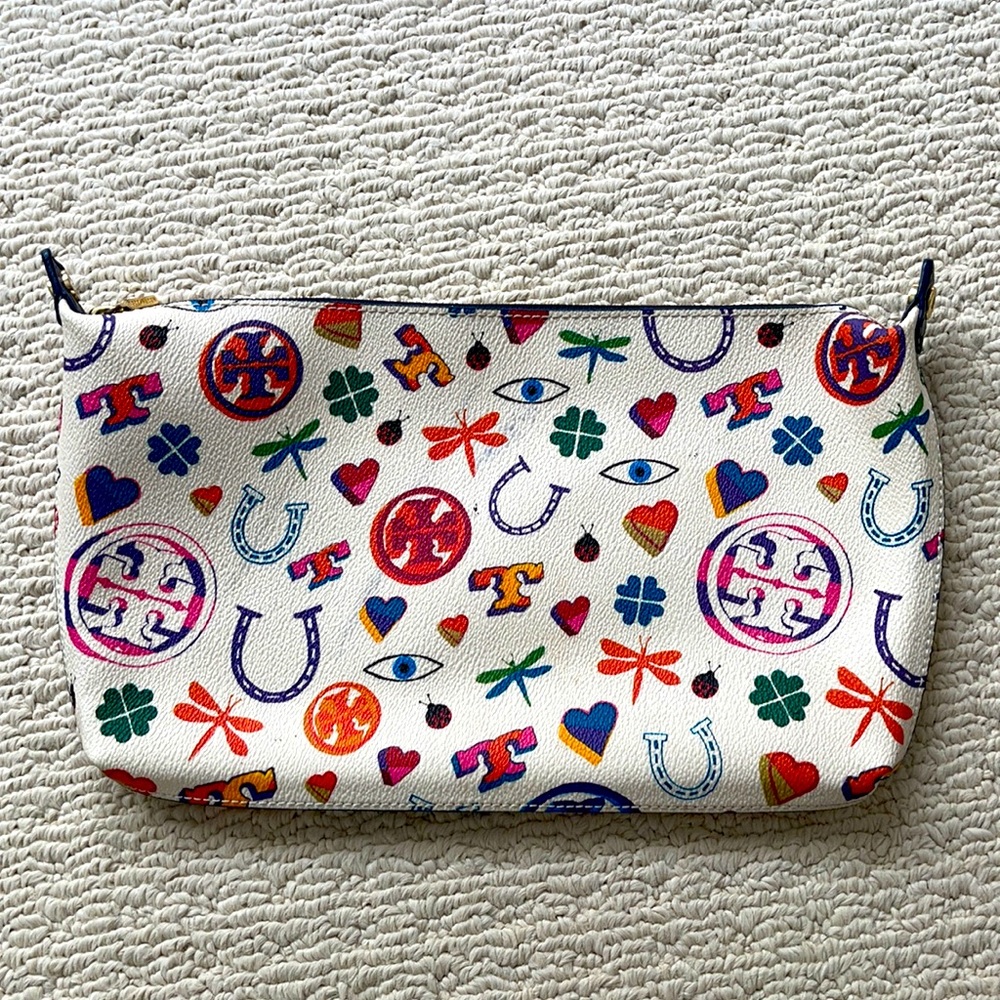 Tory Burch Lucky printed pouch